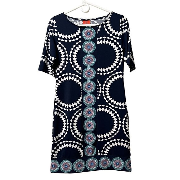 Tracy Negoshian‎ Dress Size XS Retro Colorful Boho Stretch Comfy - Picture 1 of 11